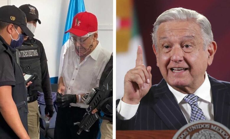 Guatemala responde a AMLO que caso de exguerrillero condenado es 'asunto interno'