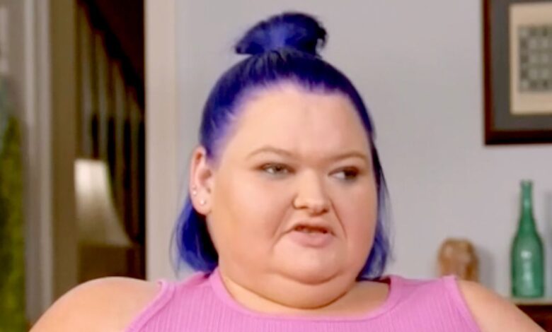 Amy Slaton 1000-lb Sisters purple hair