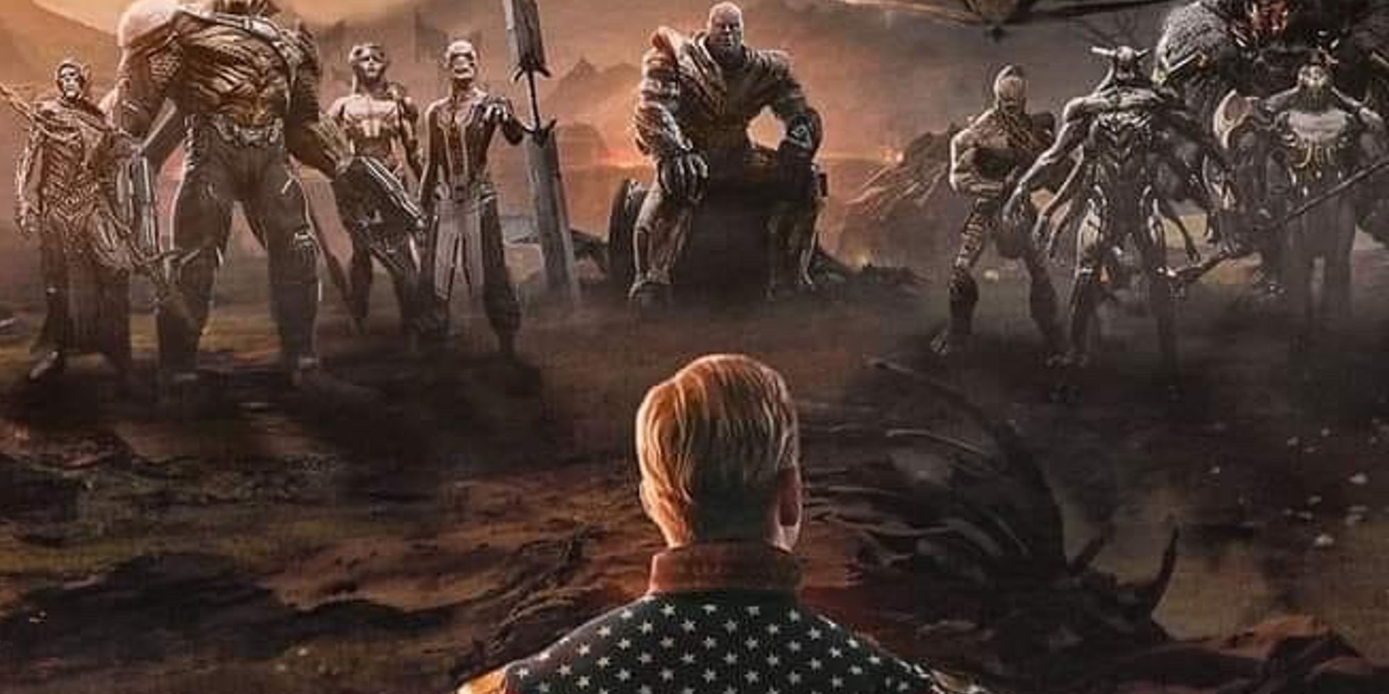 The Boys Homelander VS MCU Thanos and his army