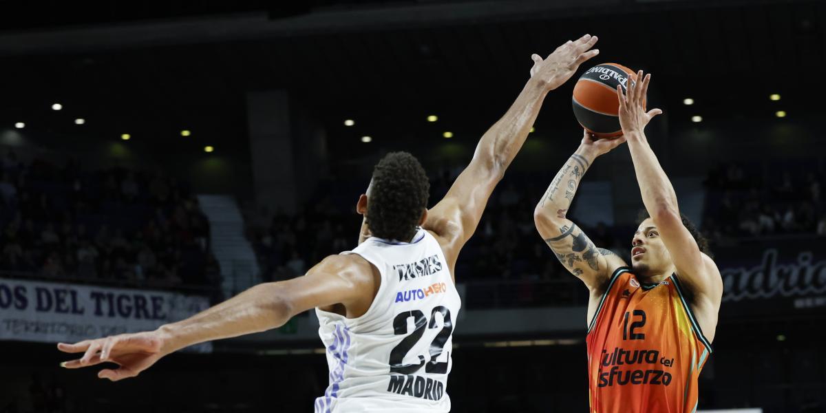 Horario y dónde ver por TV el Valencia Basket - Real Madrid de la Liga Endesa