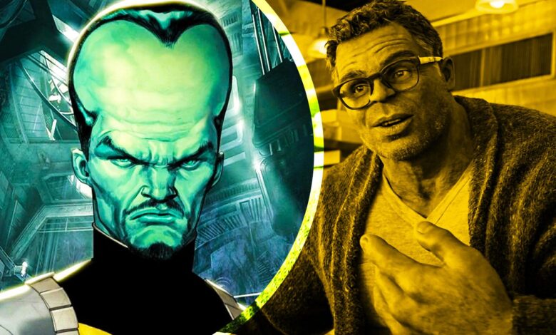 The Leader Helped create Smart Hulk avengers endgame