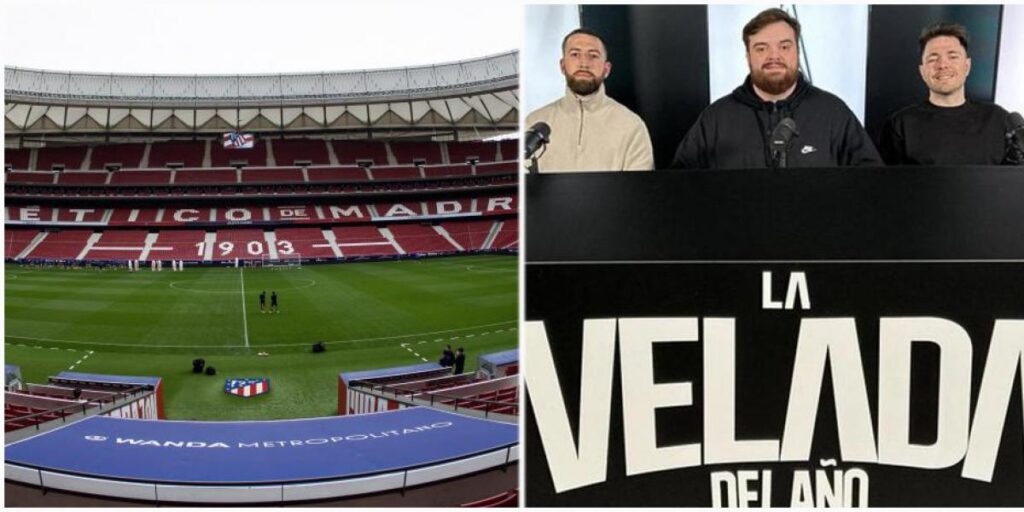 Ibai Llanos tardó sólo una hora en colgar el 'no hay billetes' en el Metropolitano