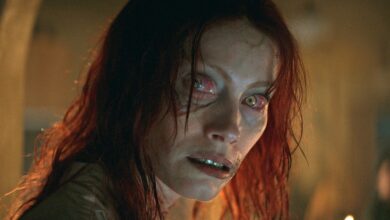 Alyssa Sutherland as Ellie in Evil Dead Rise