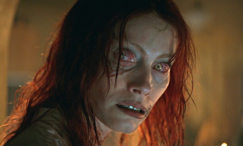 Alyssa Sutherland as Ellie in Evil Dead Rise