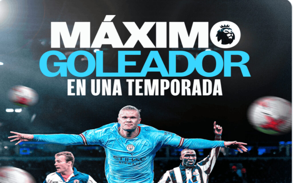 Impone Erling Haaland récord goleador en la Premier League | Video