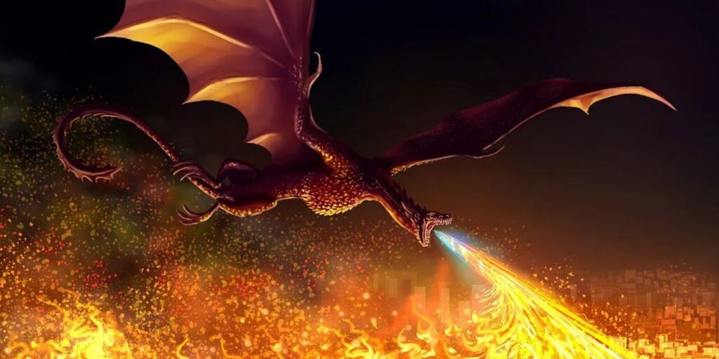 King's Landing burning