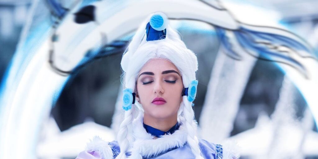 Princess Yue from Avatar The Last Airbender cosplay