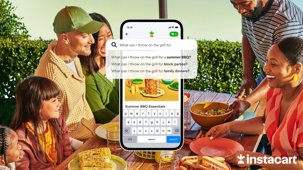 Instacart lanza una nueva herramienta de búsqueda de IA en la aplicación impulsada por ChatGPT