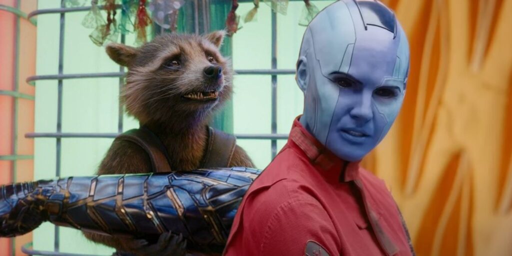 Rocket and Nebula in the MCU