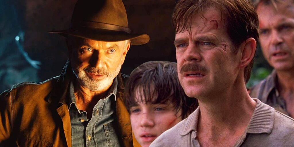 Jurassic Park III cast and Alan Grant in Jurassic World Dominion