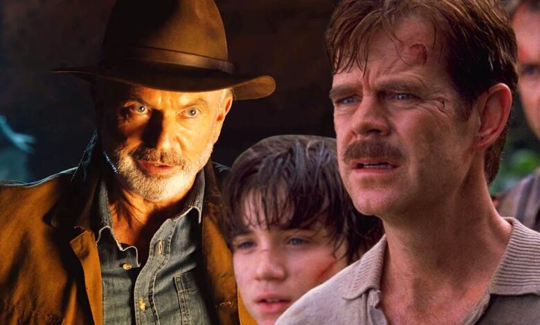 Jurassic Park III cast and Alan Grant in Jurassic World Dominion