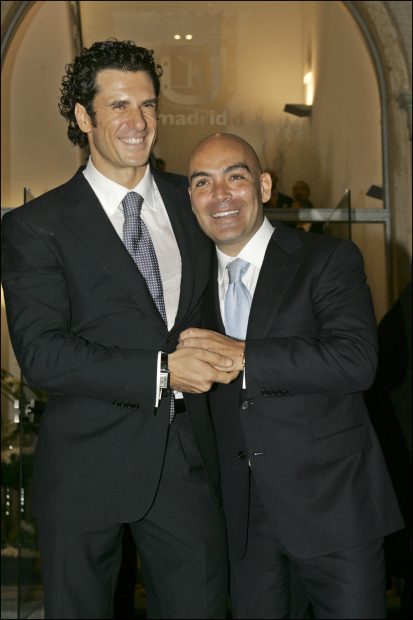 Kike Sarasola y Carlos Marrero en su boda. / Gtres