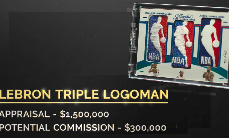 King Of Collectibles LeBron James Card