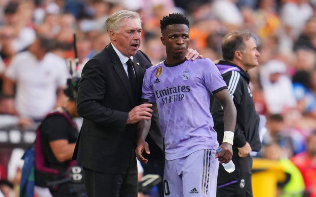 "La Liga española tiene un problema, que no es Vinicius, es la víctima": Carlo Ancelotti | Video