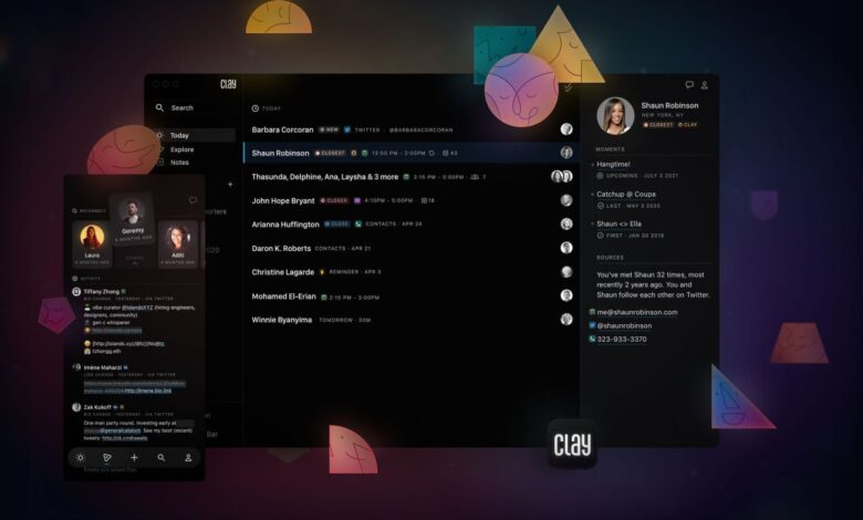La aplicación Personal CRM Clay agrega un asistente de inteligencia artificial para ayudarlo a navegar sus relaciones