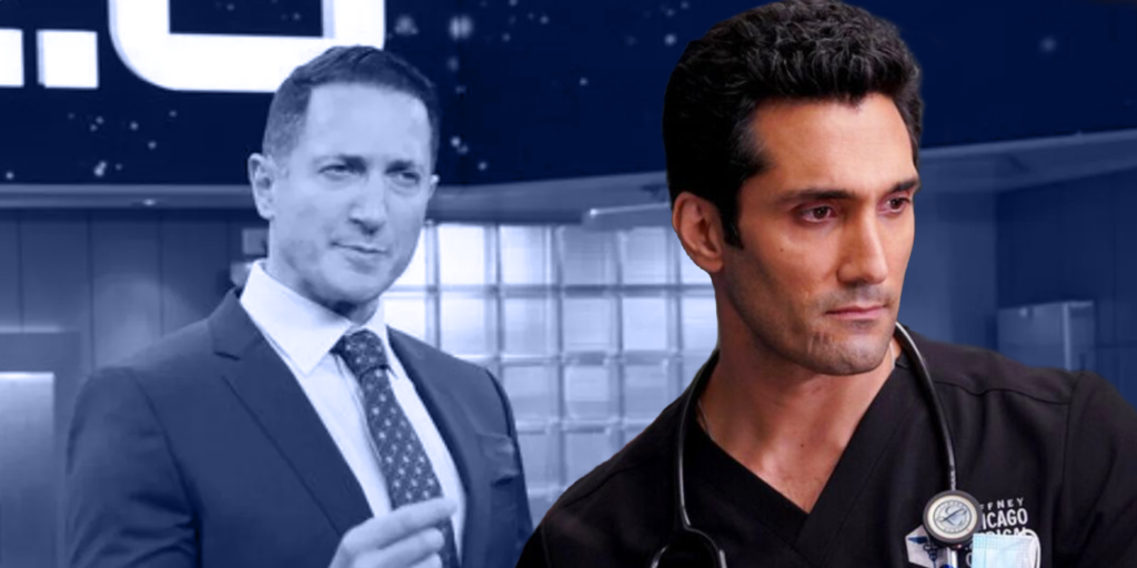 Crockett Marcel and Jack Dayton in Chicago Med