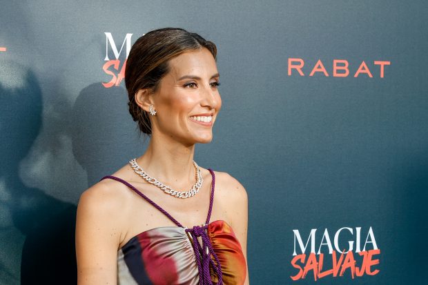Ana Boyer posando en un photocall de Rabat. / Gtres