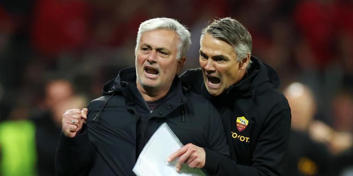 La desatada celebración de Mourinho