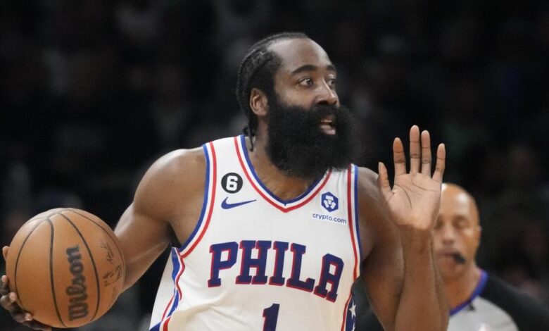 La exigente condición que pone Harden para seguir en los Sixers