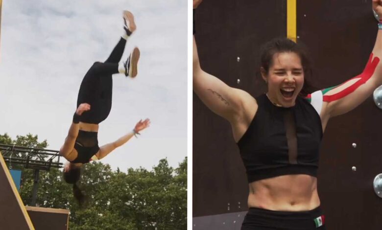 La impresionante rutina con la que Ella Bucio ganó el Mundial de Parkour | Video