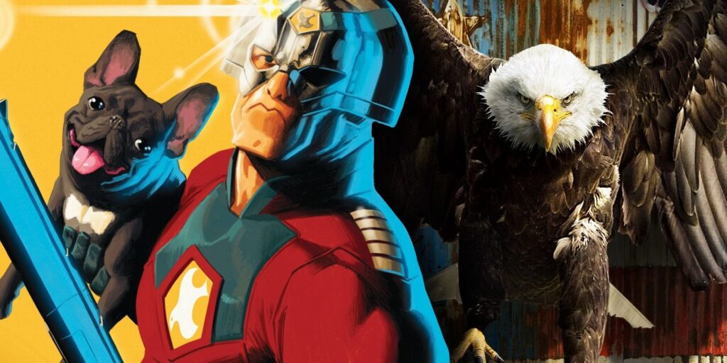 Peacemaker and Eagly DC Comics