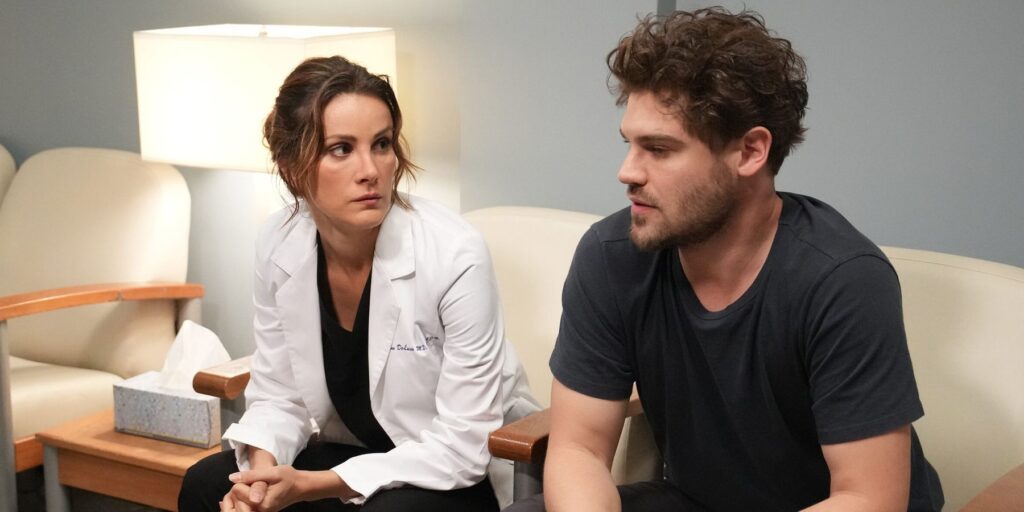 Stefania Spampinato As Carina DeLuca & Grey Damon As Jack Gibson In Station 19.jpg