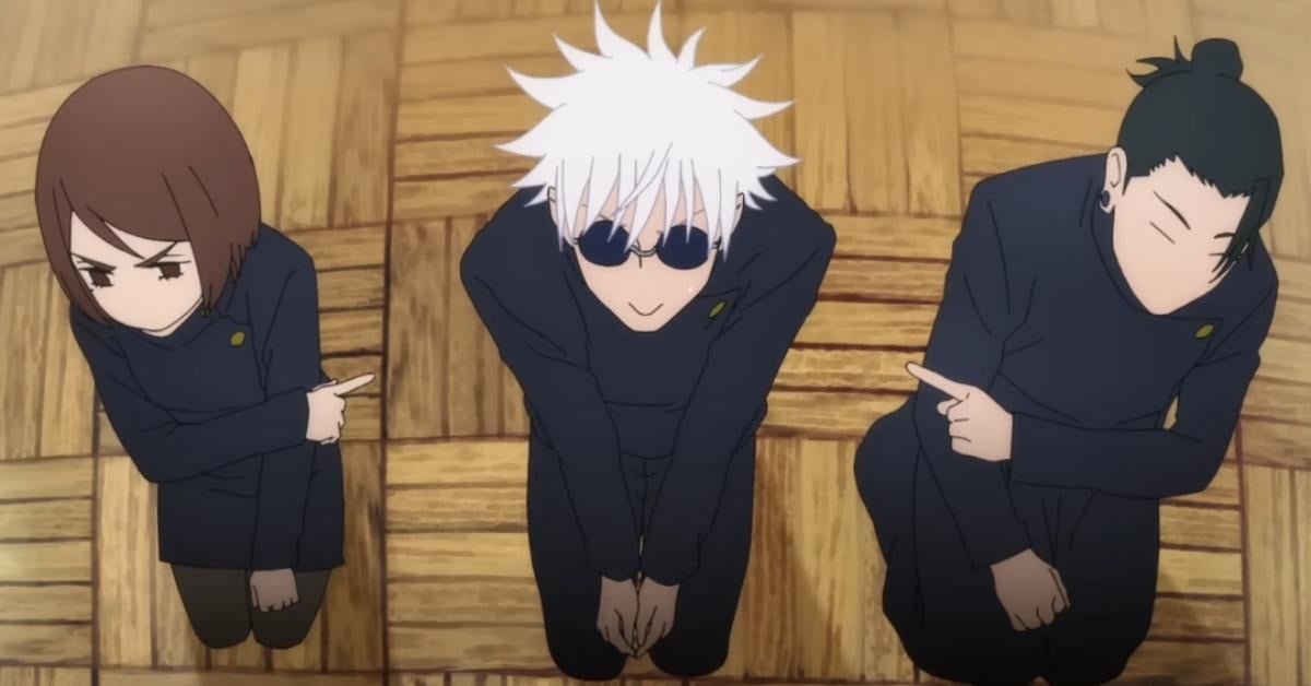 La temporada 2 de Jujutsu Kaisen celebra el pasado trío de Gojo con un póster especial