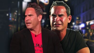Side by side images of RHONJ's Luis Ruelas