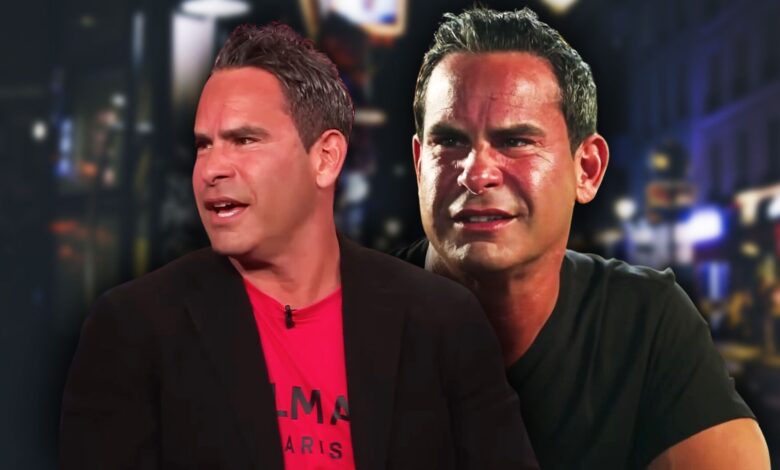 Side by side images of RHONJ's Luis Ruelas