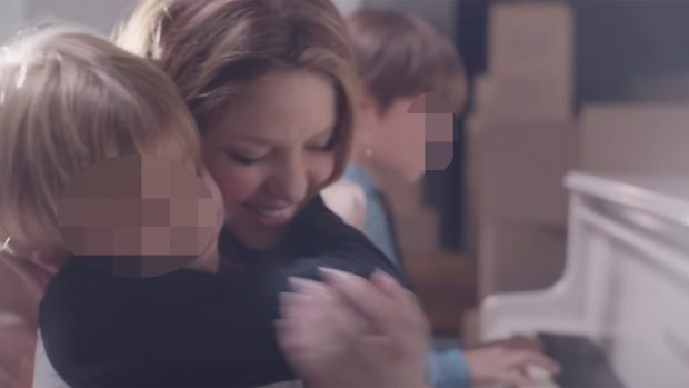 Videoclip de Shakira con sus hijos / Youtube