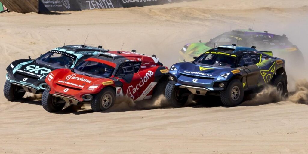Laia Sainz (ACCIONA-Sainz), Cristina Gutiérrez y el equipo CUPRA, a por todas en Escocia