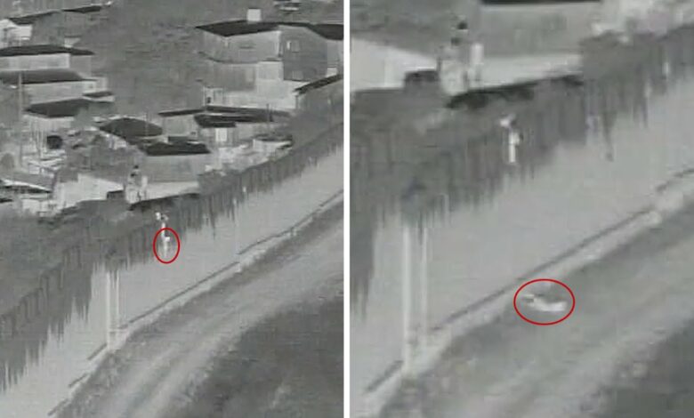 Lanzan niño de 4 años desde el muro fronterizo para cruzar a EU | Video