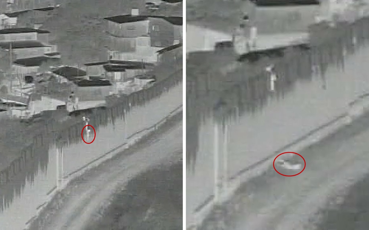 Lanzan niño de 4 años desde el muro fronterizo para cruzar a EU | Video