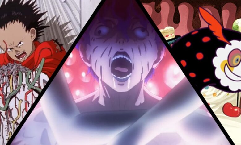 Scariest Anime Transformations Akira and Madoka