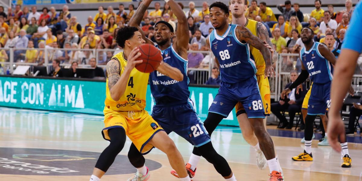 Las imágenes del Gran Canaria, campeón de la Eurocup ante el Turk Telecom