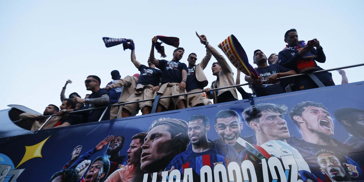 Las mejores imágenes de la Rúa de Campeones 2022-2023