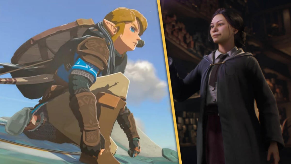 Las ventas de Zelda: Tears of the Kingdom ya superan a Hogwarts Legacy