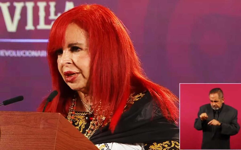 Layda Sansores carga contra críticos y se refiere a 'hombres de mierda'