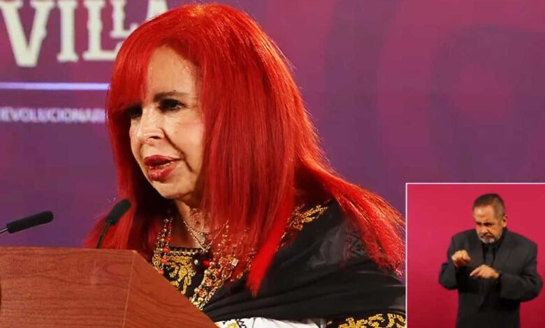 Layda Sansores carga contra críticos y se refiere a 'hombres de mierda'