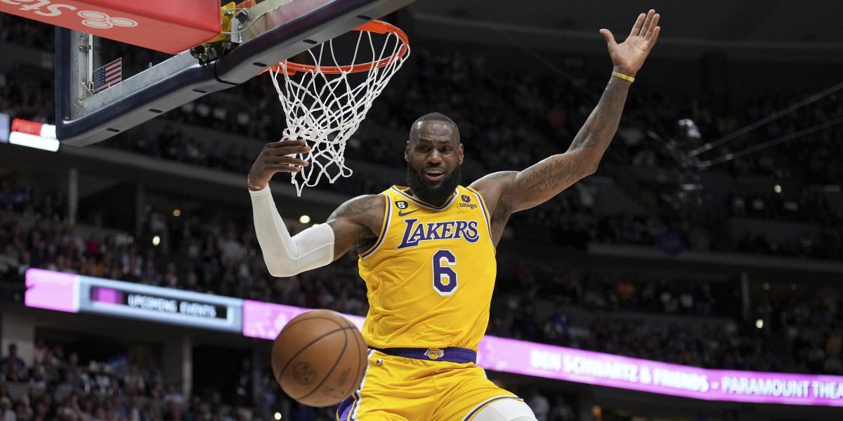 LeBron James: apuntaba a mate de concurso… y acabó así