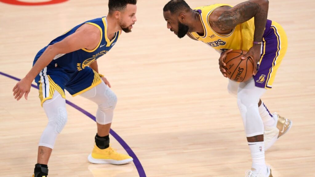 LeBron James y Stephen Curry listos para tomar el duelo de los playoffs