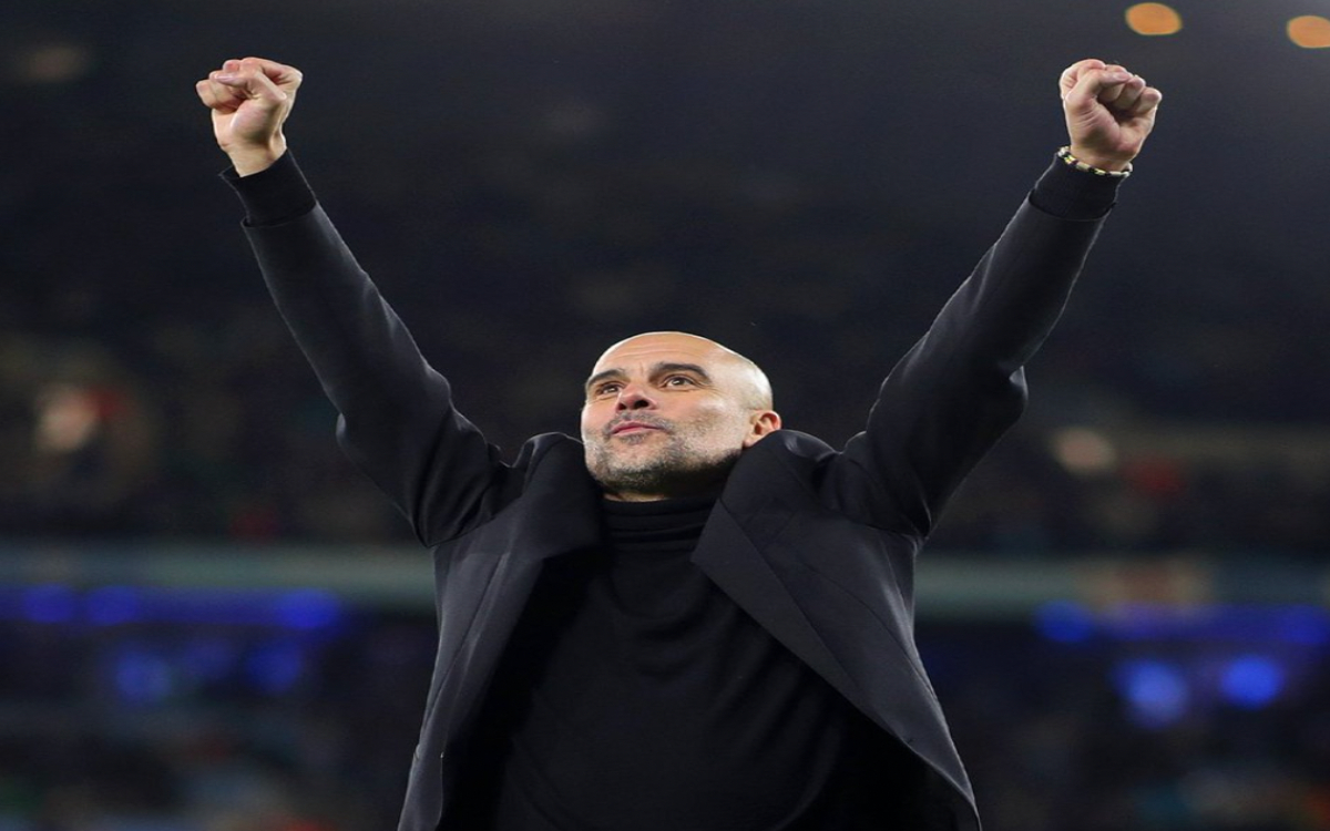 Llega Guardiola a 100 victorias en Champions League y con opción de triplete | Tuit