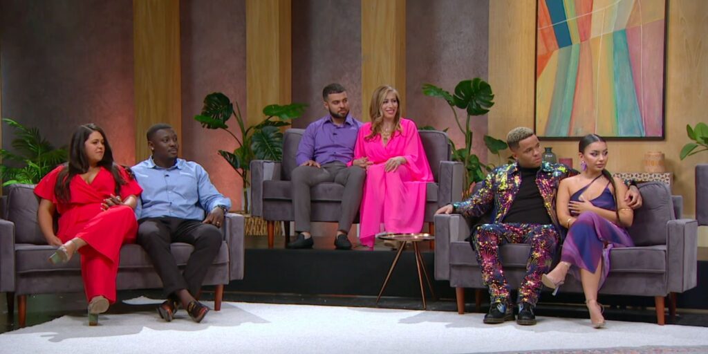 90 Day Fiancé Season 9 Tell All episode group shot