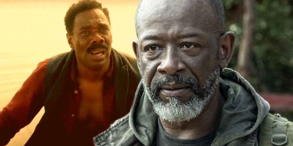Colman Domingo as Victor Strand and Lennie James as Morgan Jones in Fear The Walking Dead