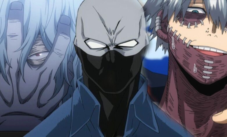 My Hero Academia villains Twice Shigaraki Dabi