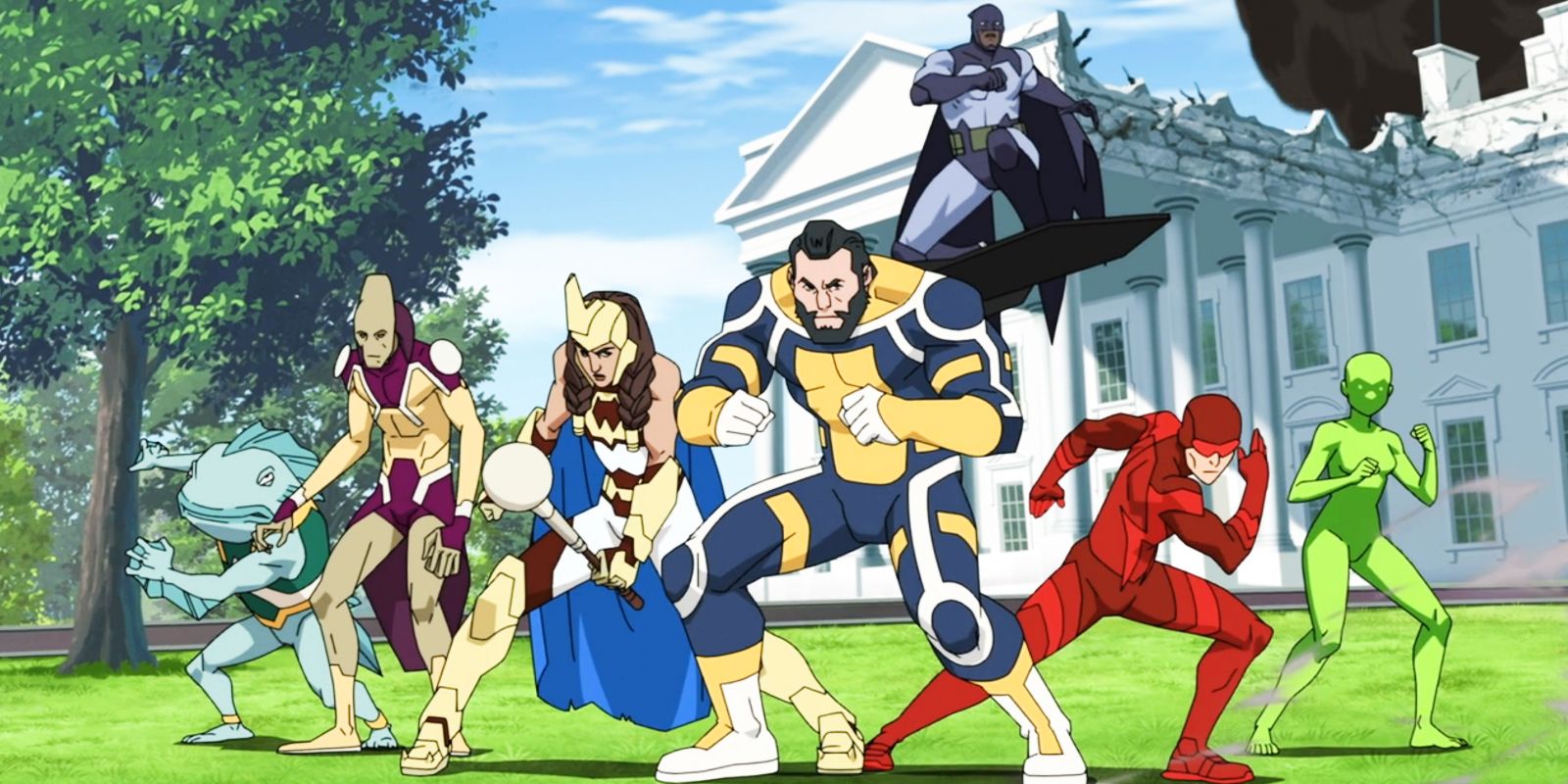 Original Guardians of the Globe in Invincible