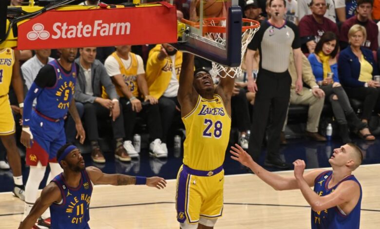 Los Lakers encuentran en Hachimura un antídoto contra Jokic