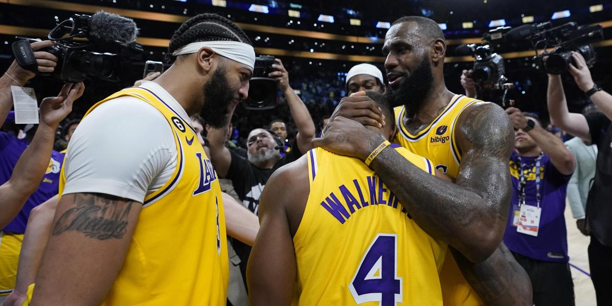 Los Lakers sitúan a los Warriors al borde del abismo con un Walker heroico