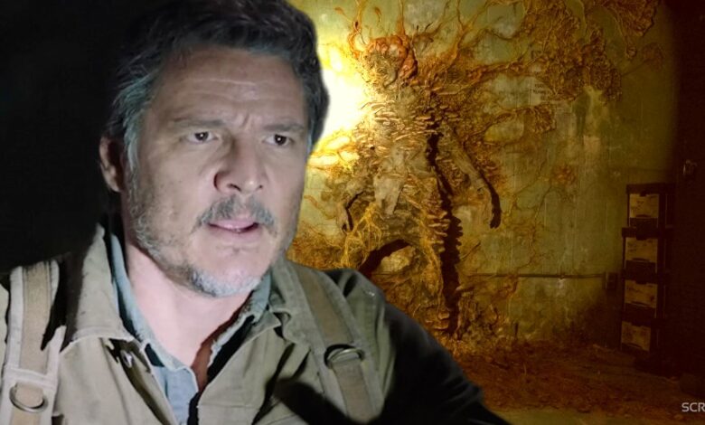 Joel and infected in The Last of Us episode 1