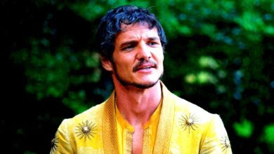 Pedro Pascal as Oberyn standing in front of trees in Game of Thrones